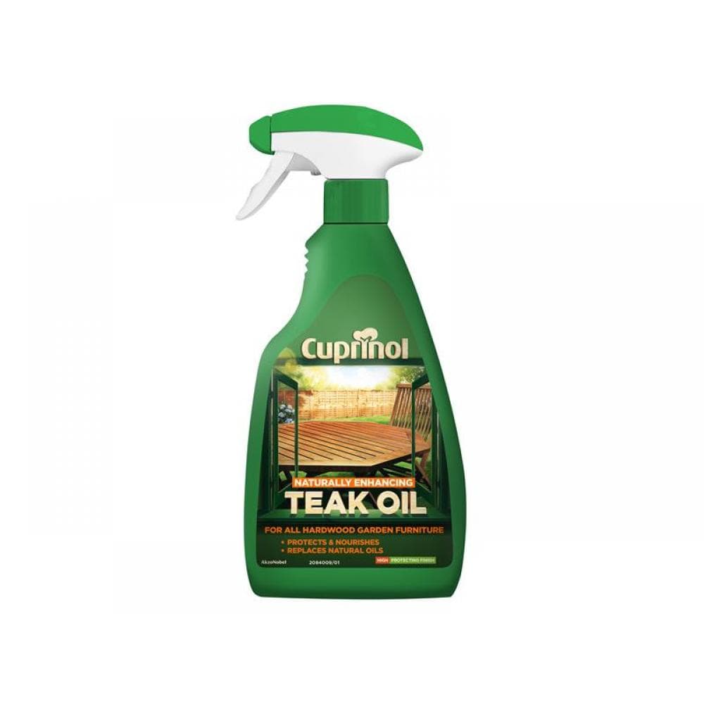 Cuprinol 5212378 Naturally Enhancing Teak Oil Clear Spray 500Ml
