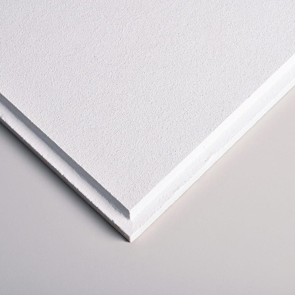 Zentia Armstrong Prestige hA+ Ceiling Tiles Tegular24 Edge 600mm x 600mm - Pack of 10 | 3.6m2 - BP7678M4A