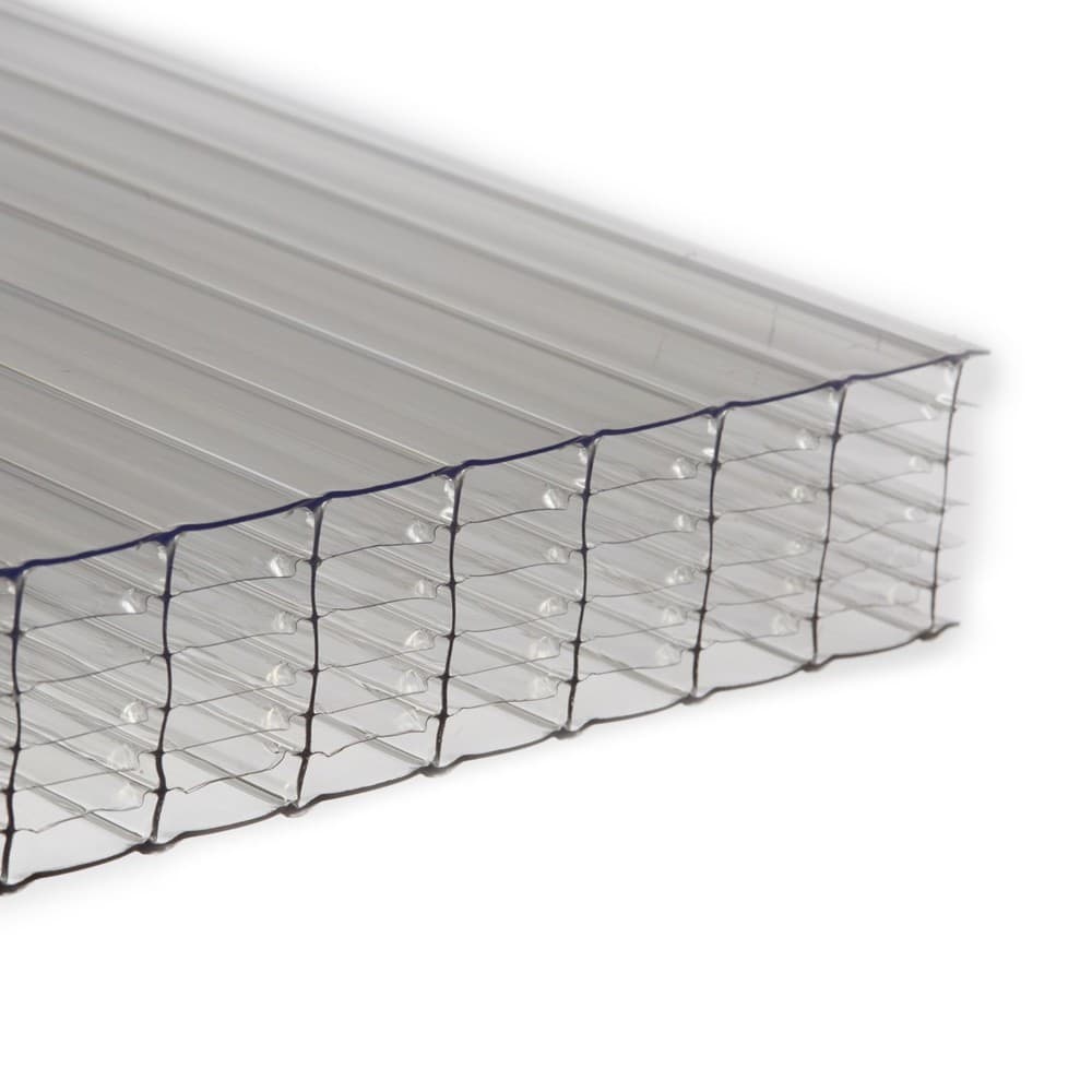PolyX Polycarbonate Sheet Multiwall - 35mm x 700mm x 2mtr Clear