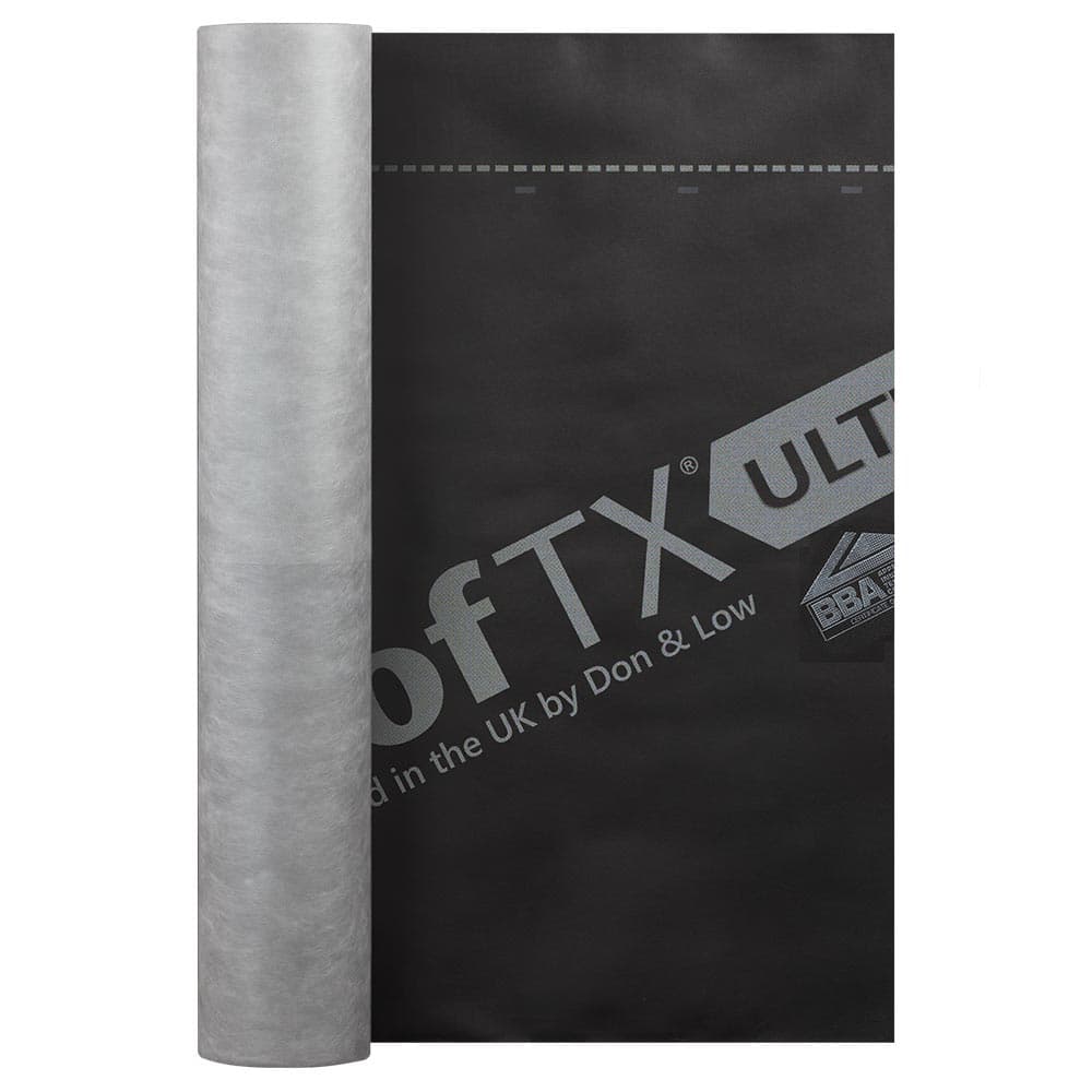 RoofTX Ultra Breather Membrane 50m x 1.5m 112/GSM