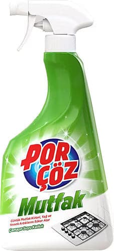 Porçöz Kitchen Degreaser Cleaner Spray with Bleach 750ml