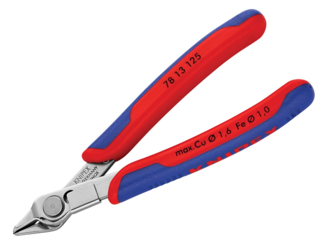 Knipex 78 13 125 Electronic Super Knips® + Lead Catcher Multi-Component Grip 125mm 78 13 125 SB