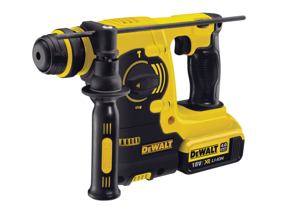 DEWALT Power Tools DCH253M2 SDS Plus Rotary Hammer 18V 2 x 4.0Ah Li-ion DCH253M2-GB