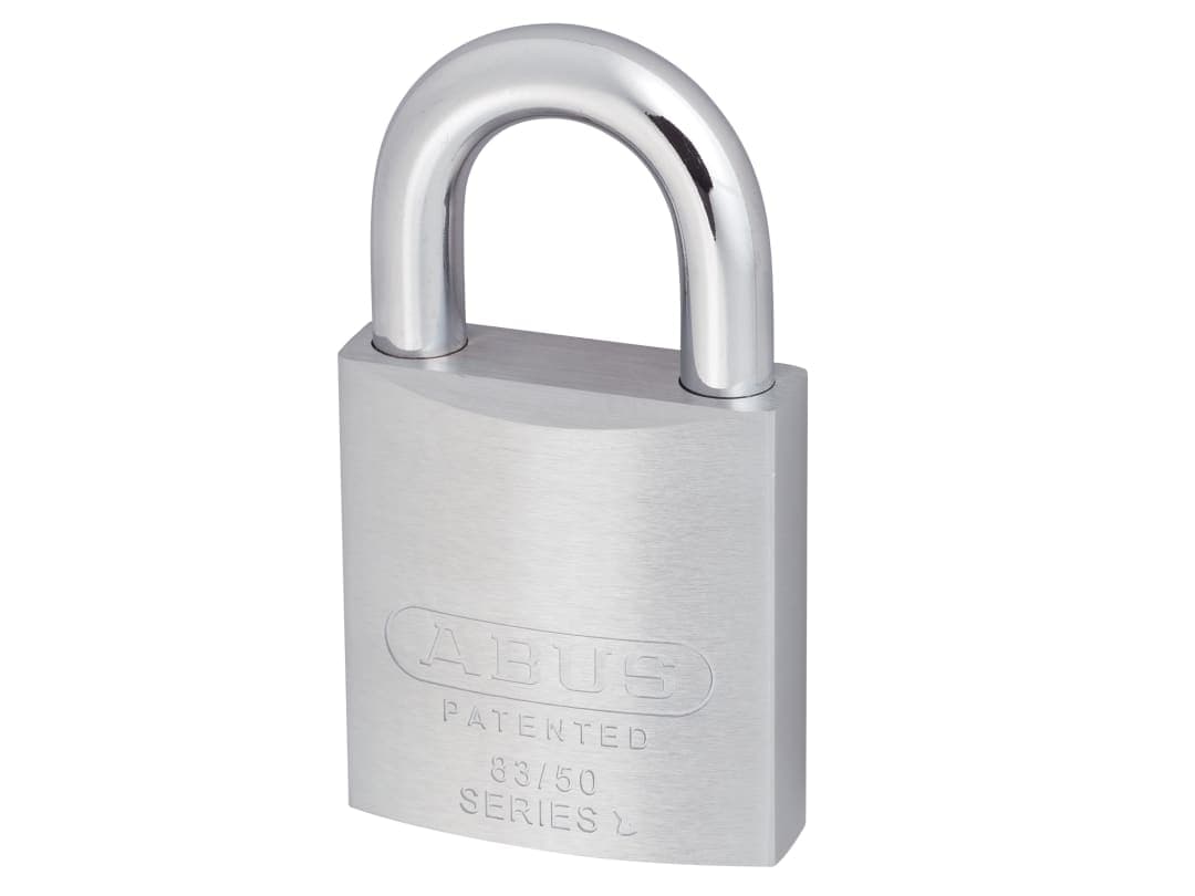 ABUS Mechanical 83/50mm Chrome Plated Brass Padlock Keyed Alike 2745 10077330-01