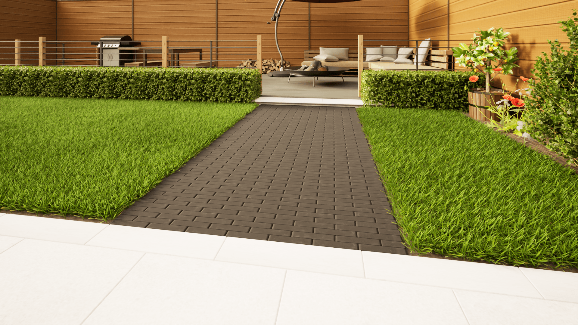 Clay Paving - 200mm x 48mm x 58mm Amersham