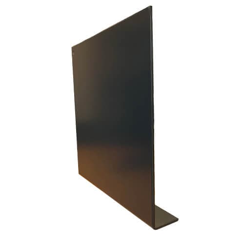 Aluminium Fascia L Profile Length - 175mm x 2mm x 3mtr Anthracite Grey (7016 Matt)