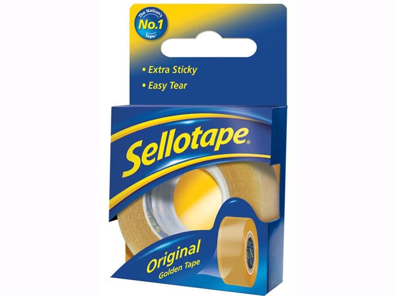 Sellotape 2928295 Golden 18Mm X 66M