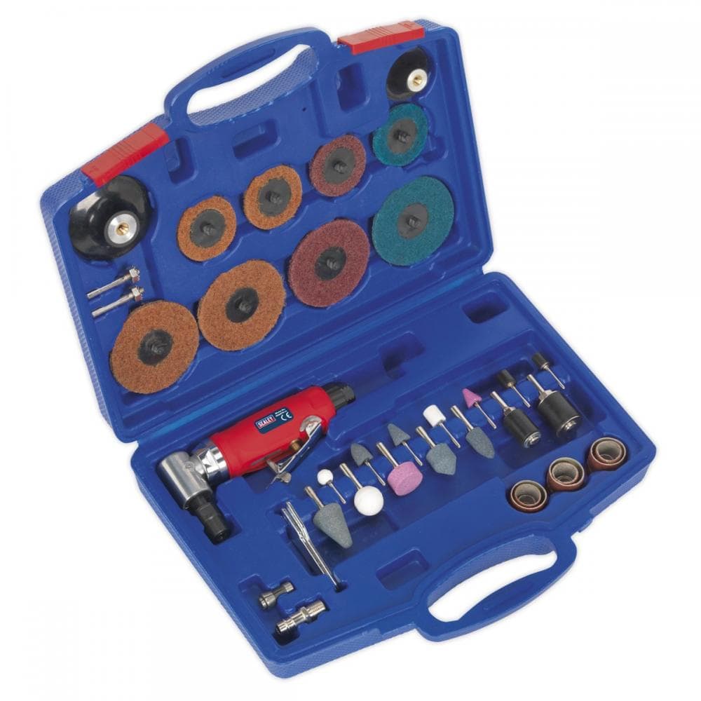 Sealey GSA674K Generation Air Angle Die Grinder/Sander Kit 42Pc