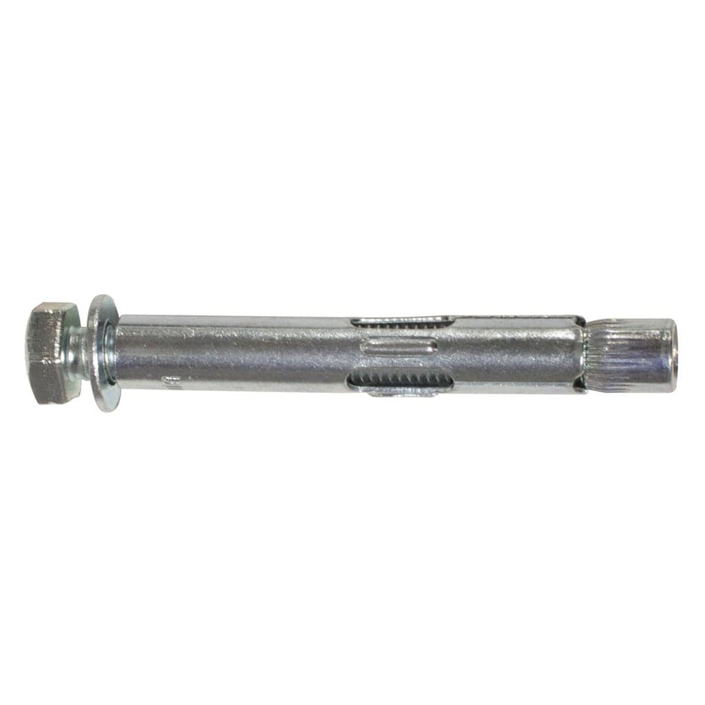 Masonmate MAMSALB870Z Sleeve Anchor L-Bolt Box 50 Hex Zp M8X70