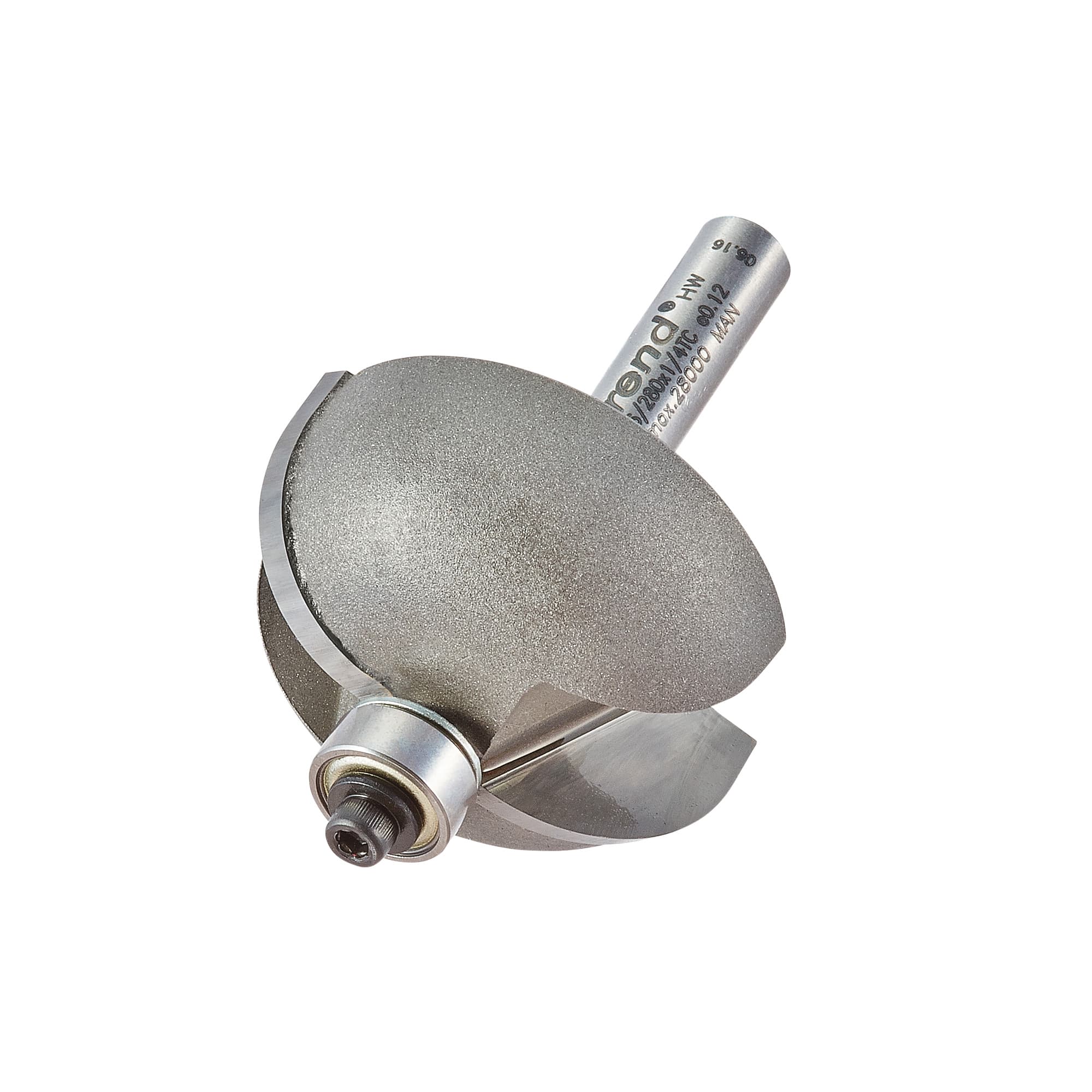 Trend Bearing Guided Cove Cutter 12.7Mm Radius Pk 1 46/280X1/4TC