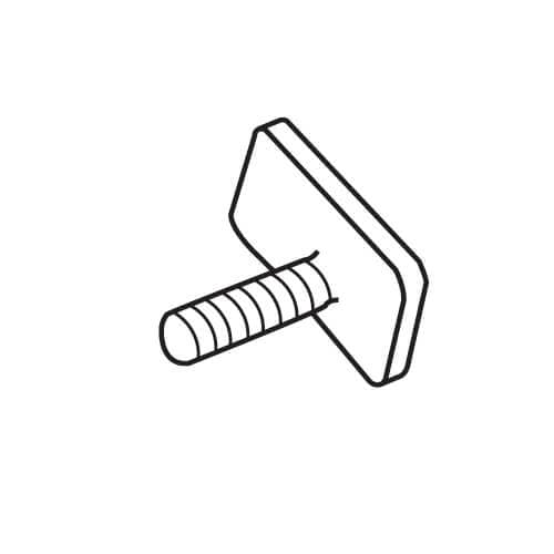 Trend T Bolt M6 X 31Mm Lh H/Jig/C Pk 1 WP-HJ/C/10