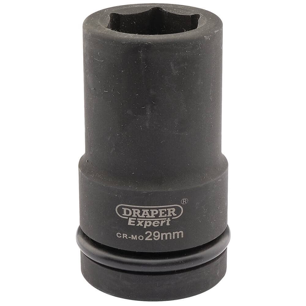 Draper Expert 05144 Expert Hi-Torq® 6 Point Deep Impact Socket 1in Sq. Dr. 29Mm each