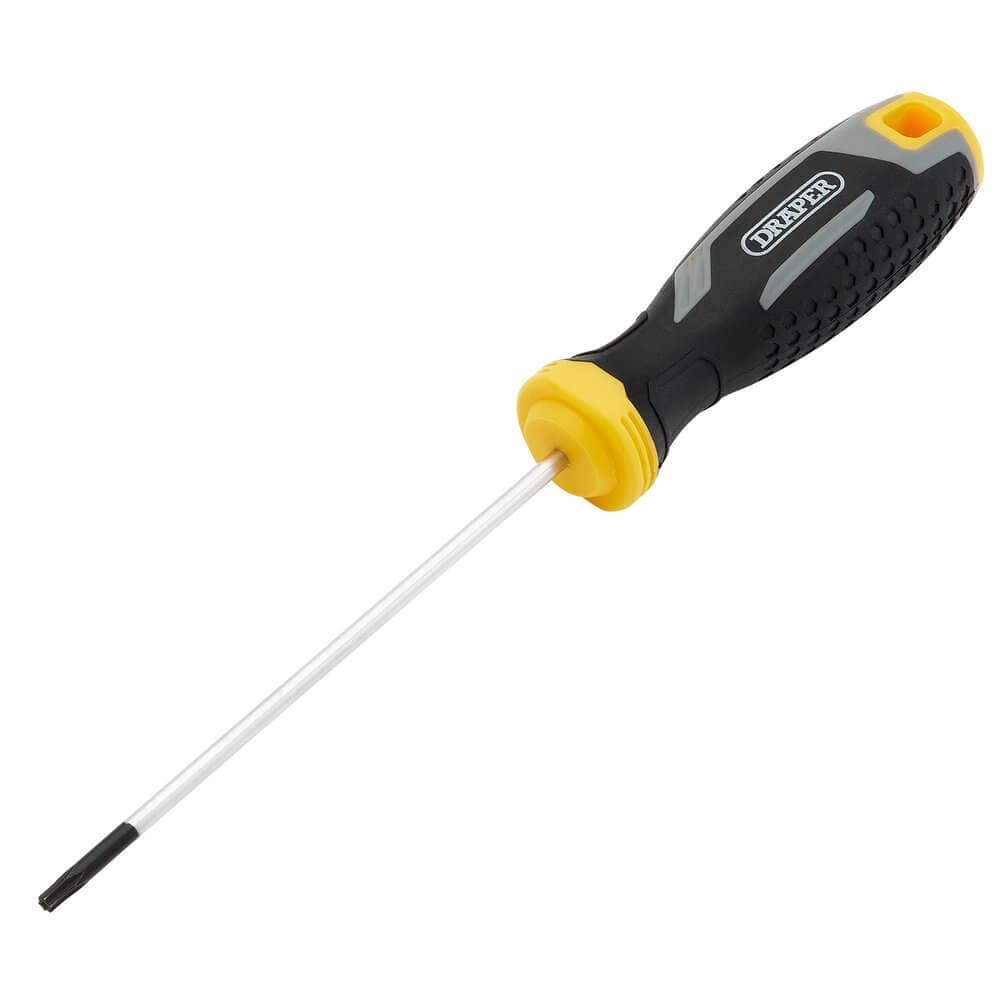 Draper Tx-Star® Tamperproof Soft Grip Screwdriver T10H X 100Mm Pk 1 13407