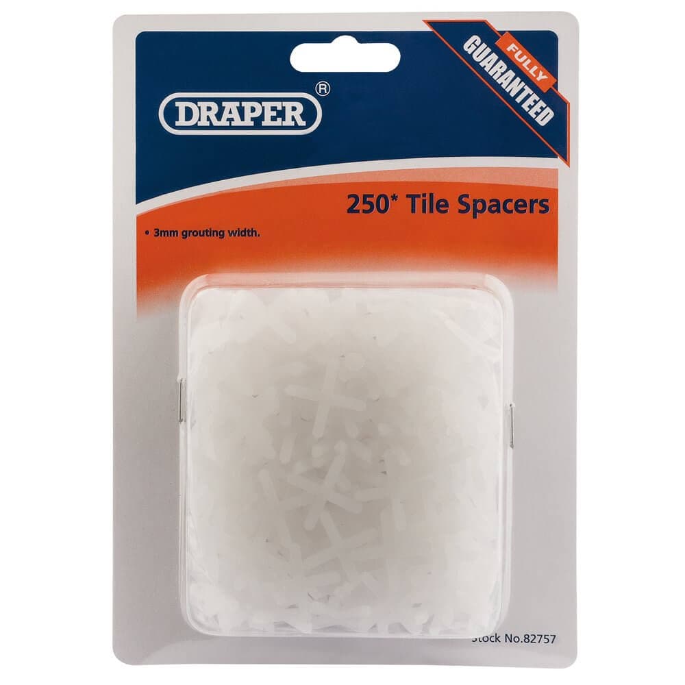 Draper 82757 Tile Spacers 3Mm (Approx 250) per pack