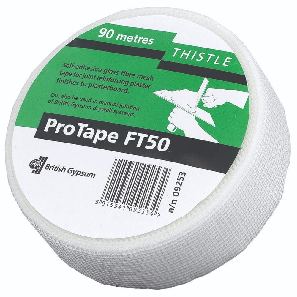 British Gypsum Thistle ProTape FT50 (Fibretape) 90m x 50mm