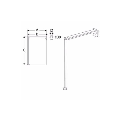Armitage Pair Legs & Bearers for Cleaners S9233mY