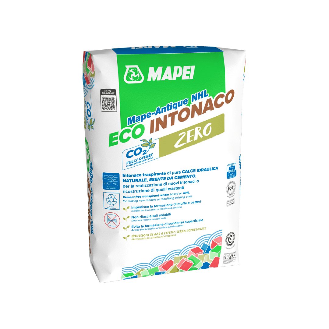 Mape-Antique NHL Eco Intonaco Breathable Heritage & Listed Building Base Render - 100% Cement Free -25kg