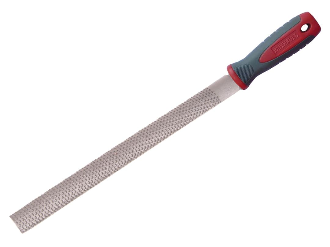 Faithfull Handled Half-Round Cabinet Rasp 250mm (10in) FAIFICR10