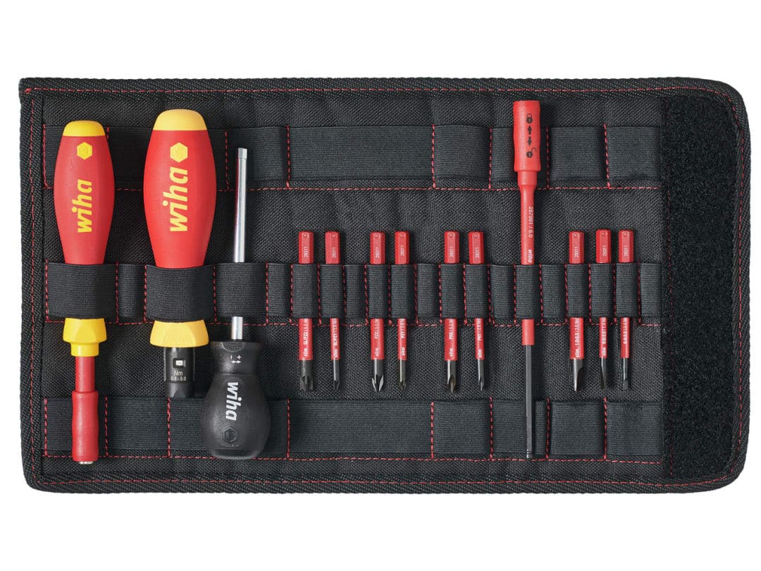 Wiha TorqueVario®-S electric Screwdriver Set, 14 Piece 40674