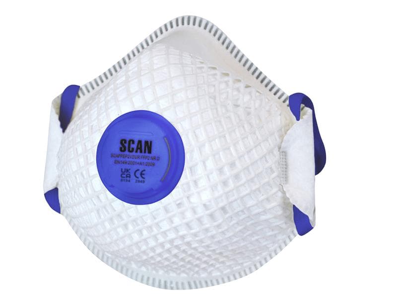 Scan DTCA1N-FD-2 Moulded Duranet Disposable Mask Ffp2 (Pack Of 2)