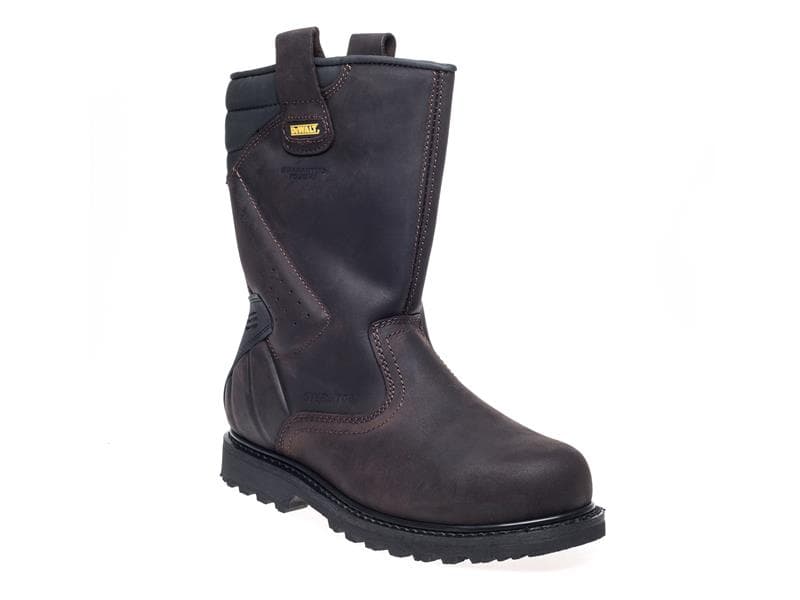 Dewalt Classic Rigger Safety Boots Brown Uk 9 Eur 43