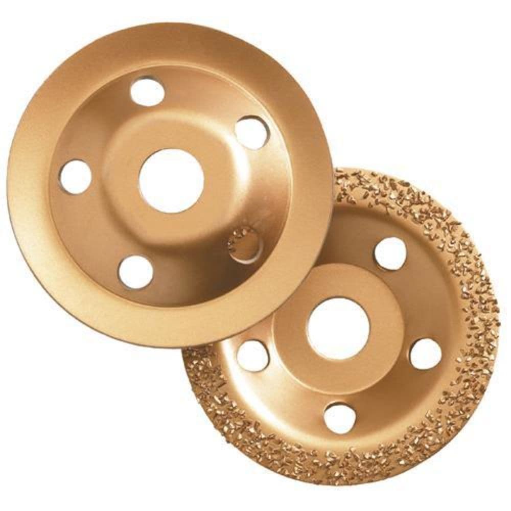 Clarke 1801589 Cht589 2 Piece 115Mm Carbide Grinding Disc Set