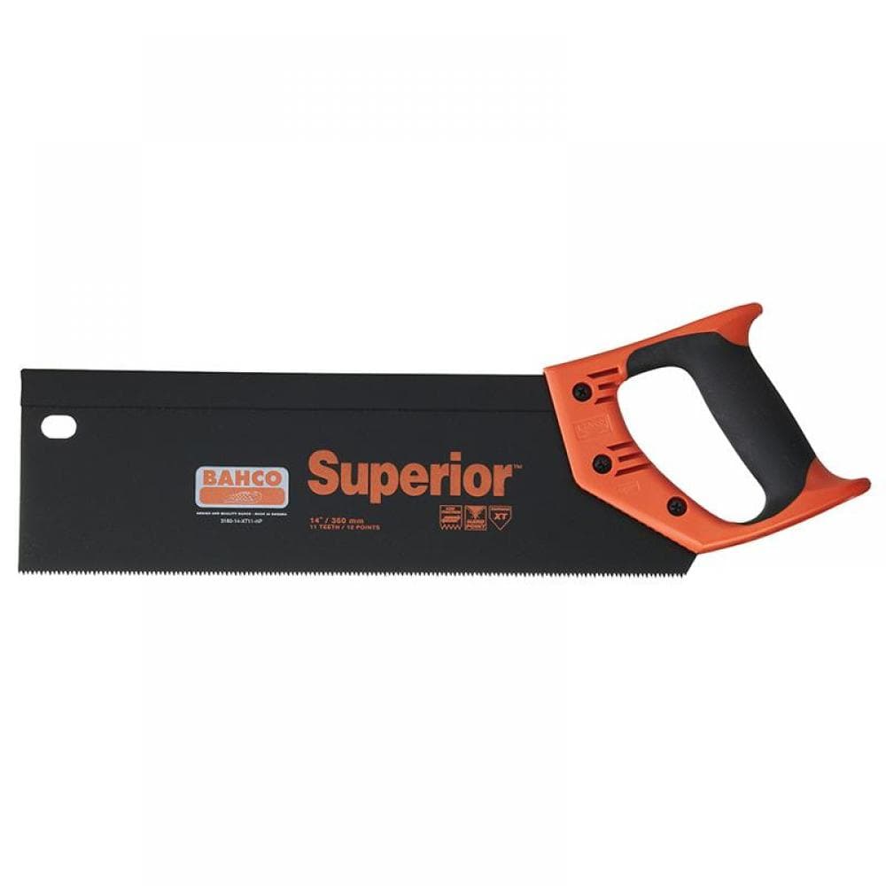 Bahco 3180-14-XT11-HP 3180-14-Xt11-Hp Superior Tenon Saw 350Mm (14In) 11 Tpi