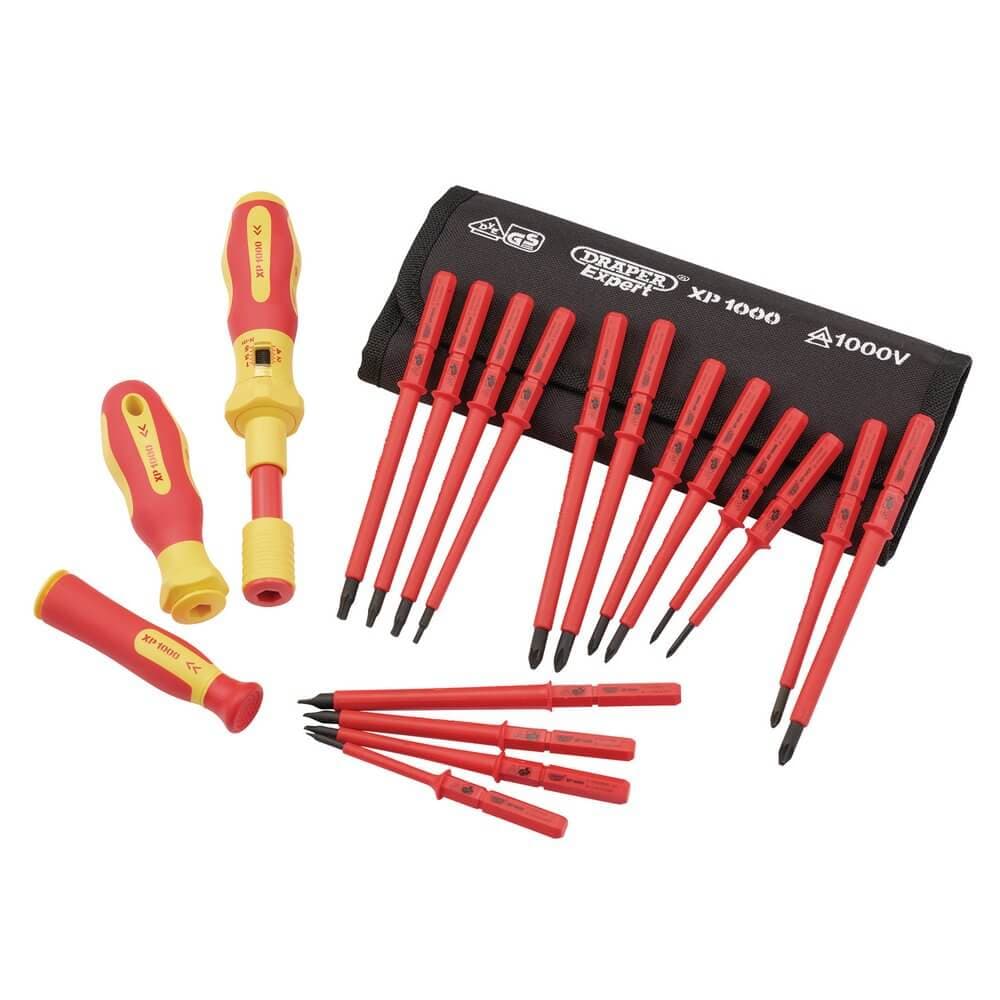 Xp1000 81762 Vde Interchangeable Torque Screwdriver Set (19 Piece) per set 19