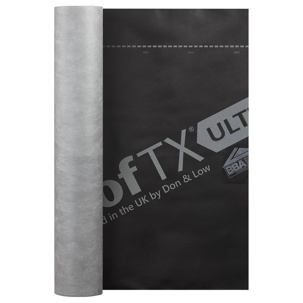 RoofTX Ultra Breather Membrane 50m x 1m 112/GSM