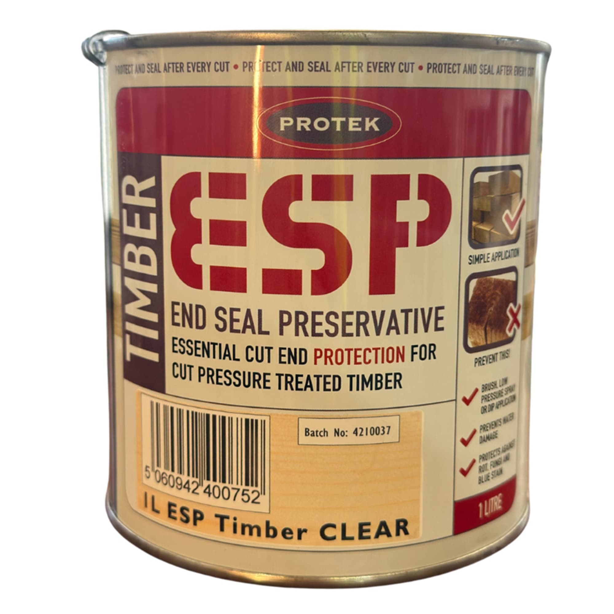 ESP Timber Clear End Seal Preservative 1L