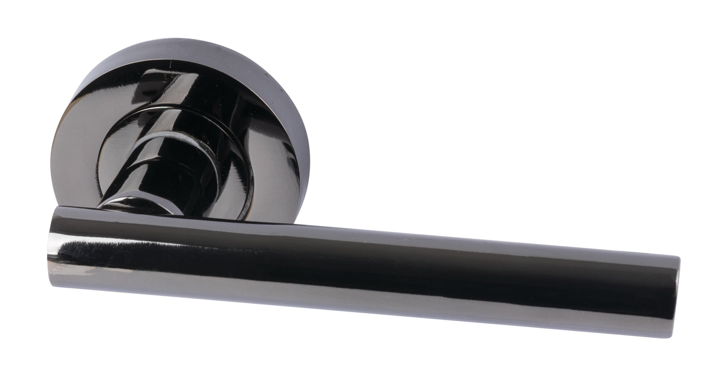 Varthern Lever Handle On Rose Black Nickel 900.78.260