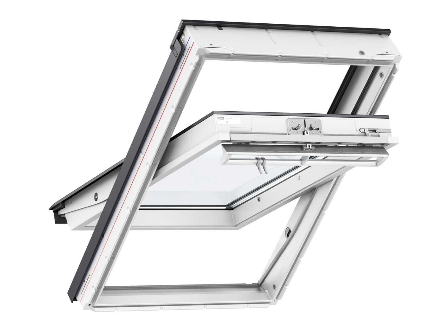 VELUX Centre Pivot Roof Window White Maintenance Free 1140mm x 1180mm GGU SK06 0070Q