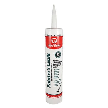 Red Devil Acrylic Latex Painter's Caulk - Paintable, Interior & Exterior 300ml