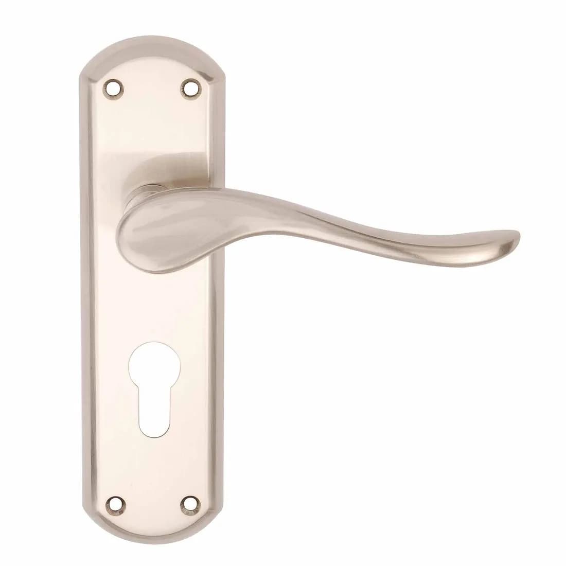 Sigma Euro Door Hanldes Satin Nickel Premier