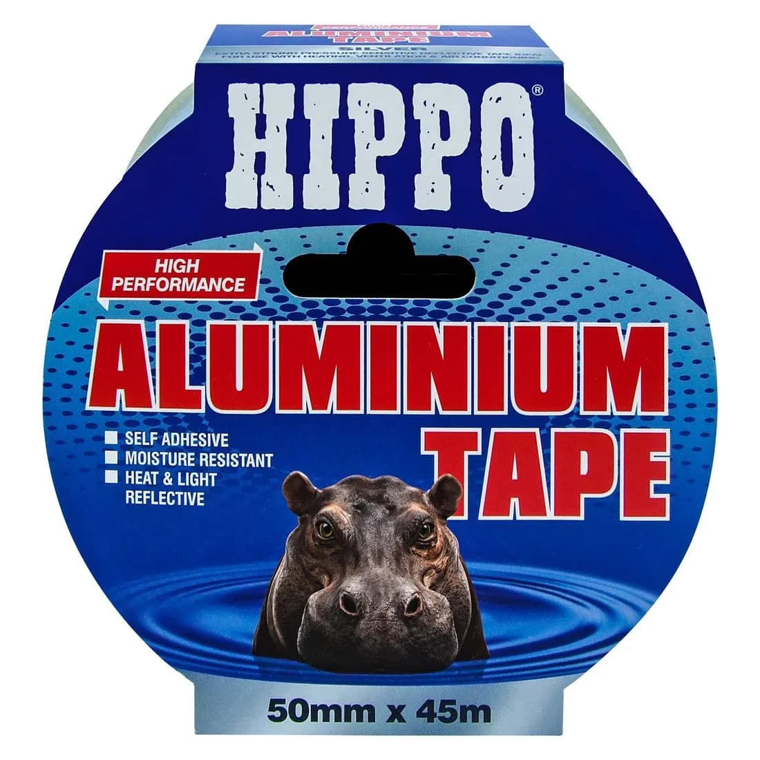 Hippo 100Mm Aluminium Tape 45M