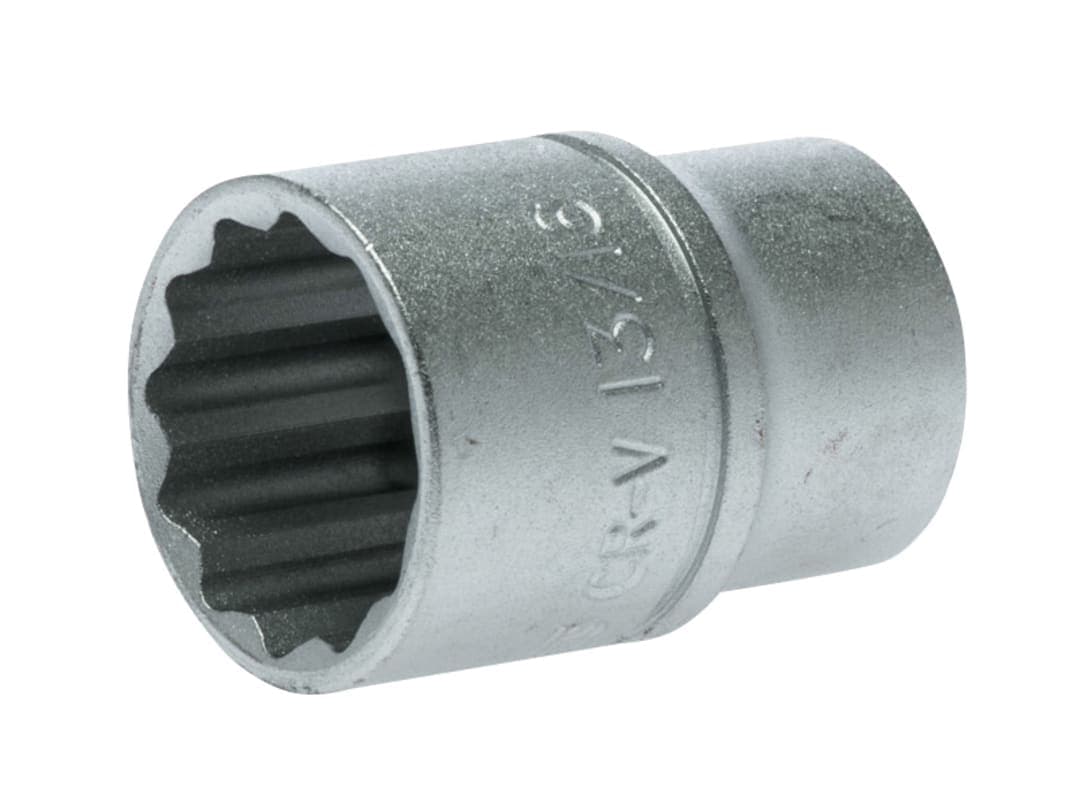 Teng Bi-Hexagon Socket 12-Point Regular A/F 1/2in Drive 13/16in