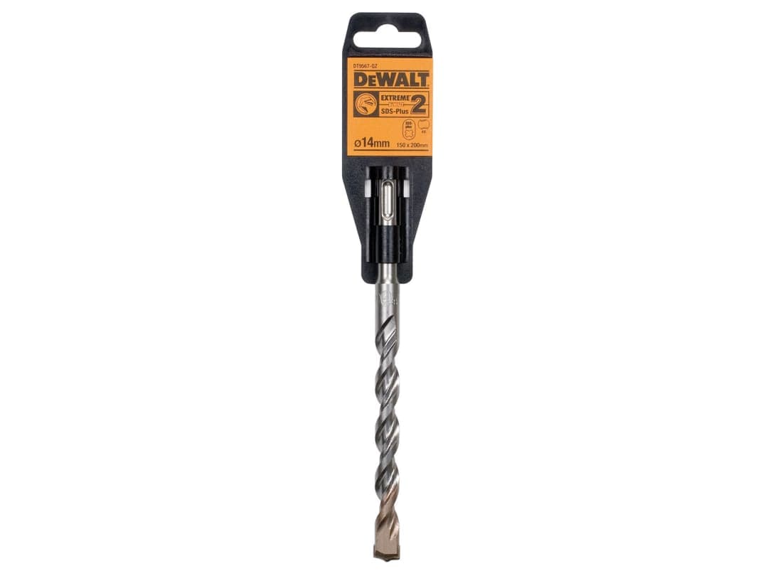 DEWALT Power Tools SDS Plus EXTREME 2® Drill Bit 14 x 200mm DT9567-QZ