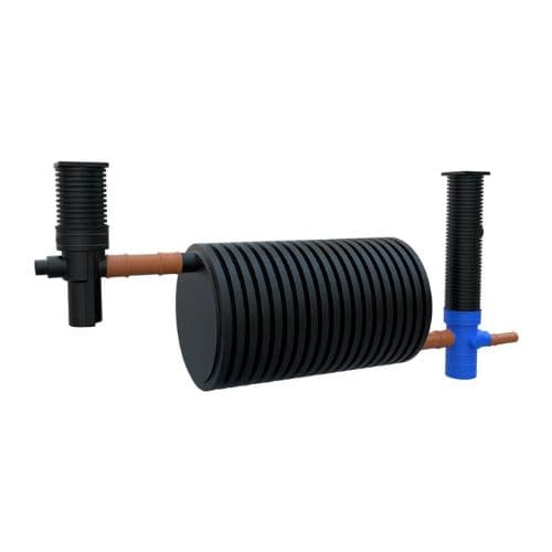 Packaged Plot Orifice Attenuation System - 2000 Litres with 110mm & 160mm Inlets