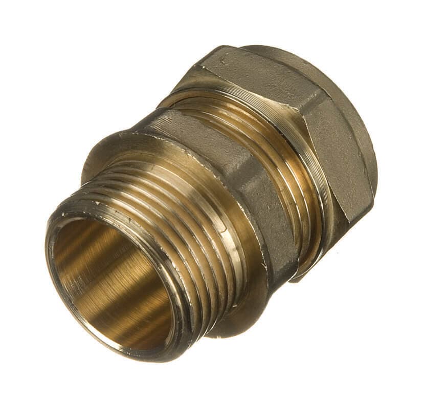 Compression Male Iron Adaptor - 22mm x 1"