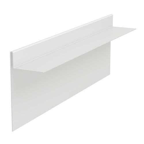 Fibre Cement Cladding Aluminium Vertical Trim - 3mtr White