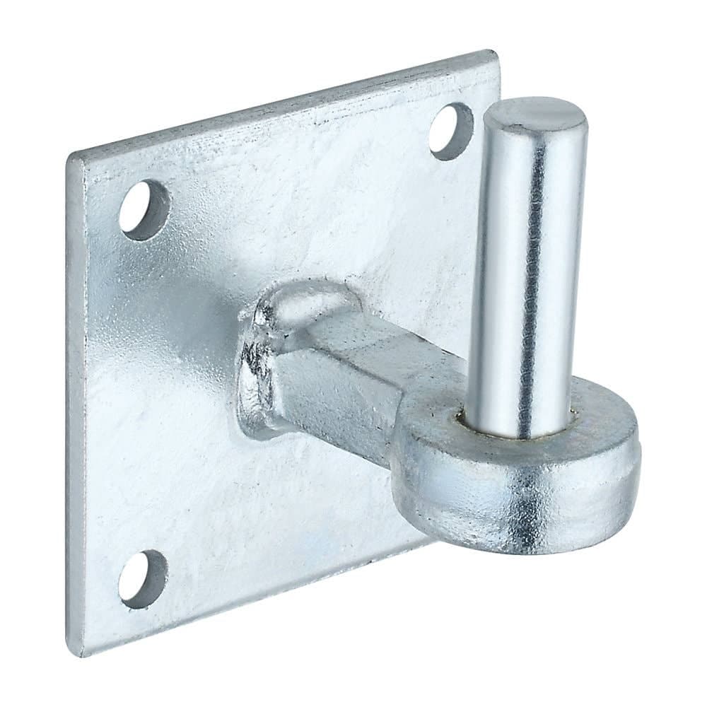 Bolt on Anchor Plate - 100 x 100 x 19mm - Galvanised - Outdoor Use - Hardware Solutions