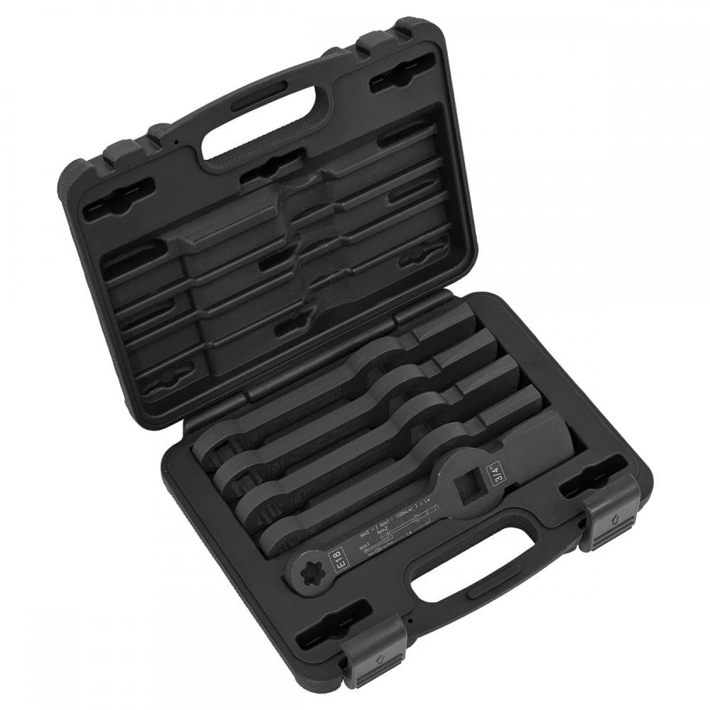 Sealey CV212 Brake Caliper Slogging Wrench Set 5Pc