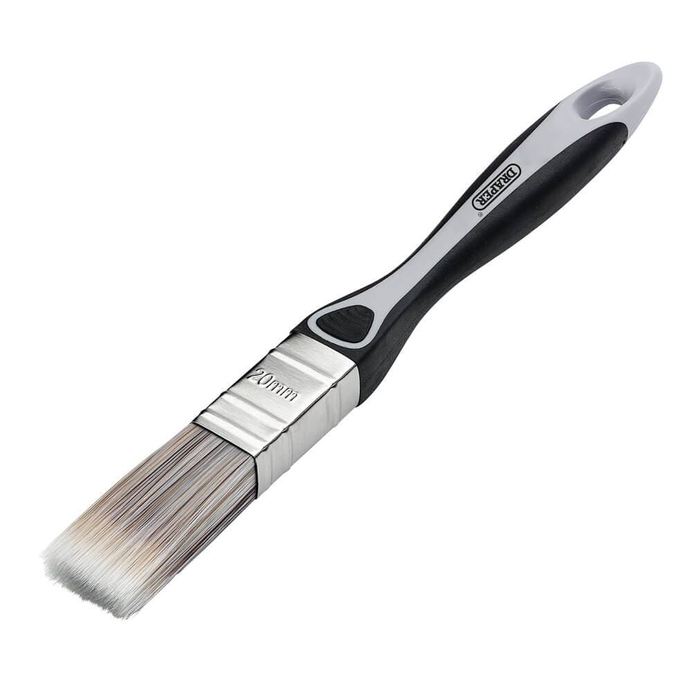 Draper Flat Paint Brush With Soft Grip 20Mm Pk 1 20452