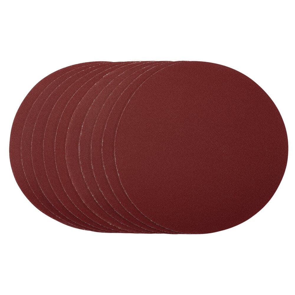 Draper 56182 Sanding Discs 180Mm Hook & Loop 240 Grit (Pack Of 10) each 10