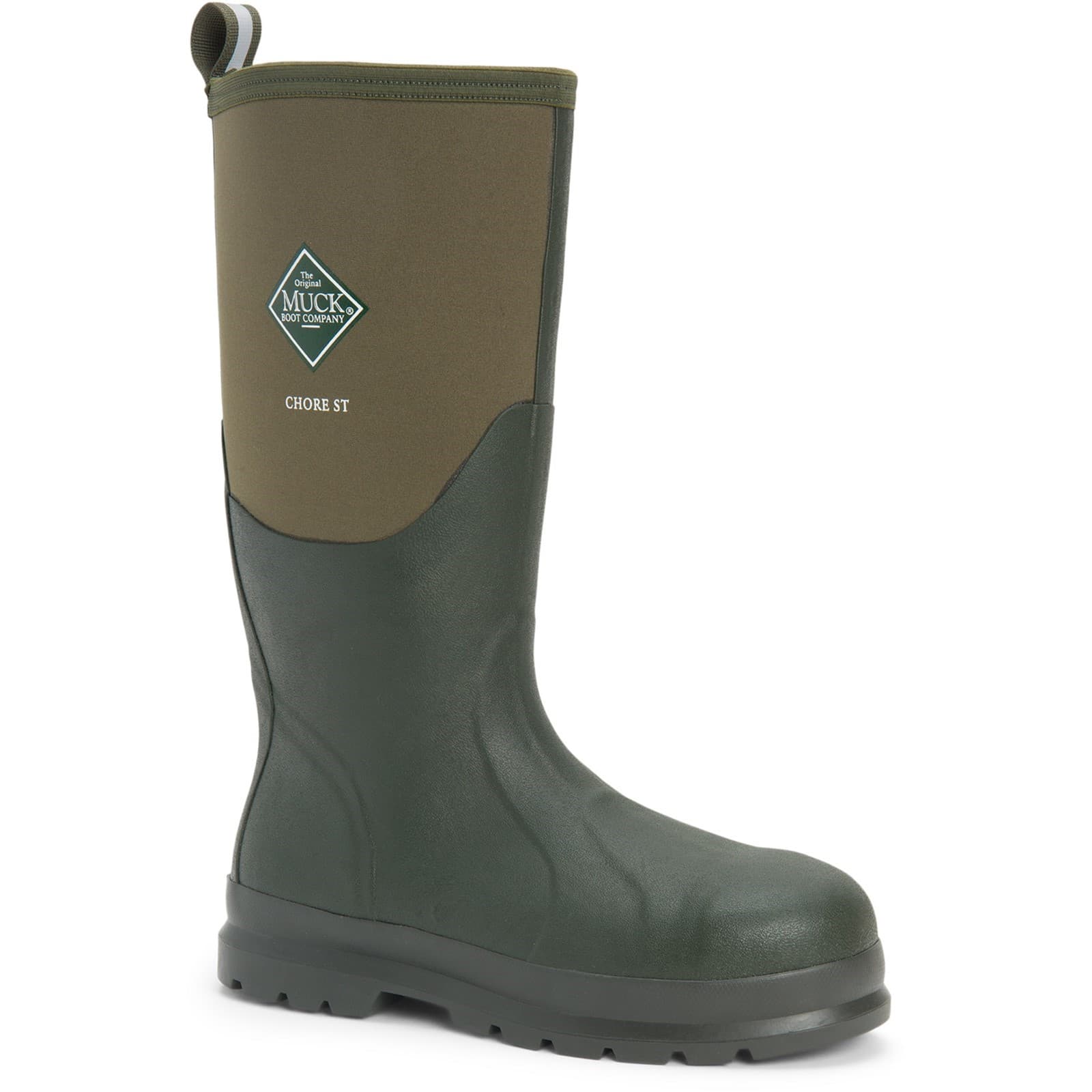 Rubber/Neoprene Boot With 5Mm Cr Flex Foam Moss Size 8 23385-38379-06