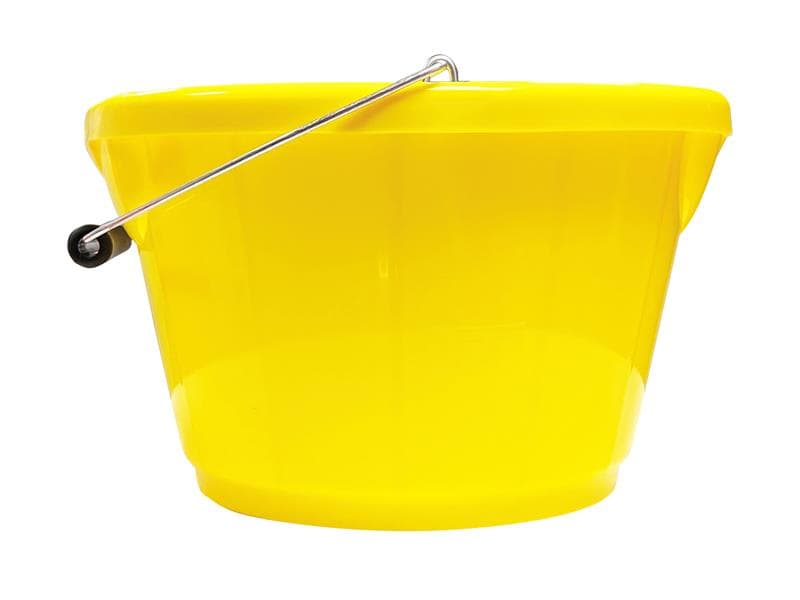 Red Gorilla B4 Shallow Bucket Yellow 10 Litre B4/GP/Y