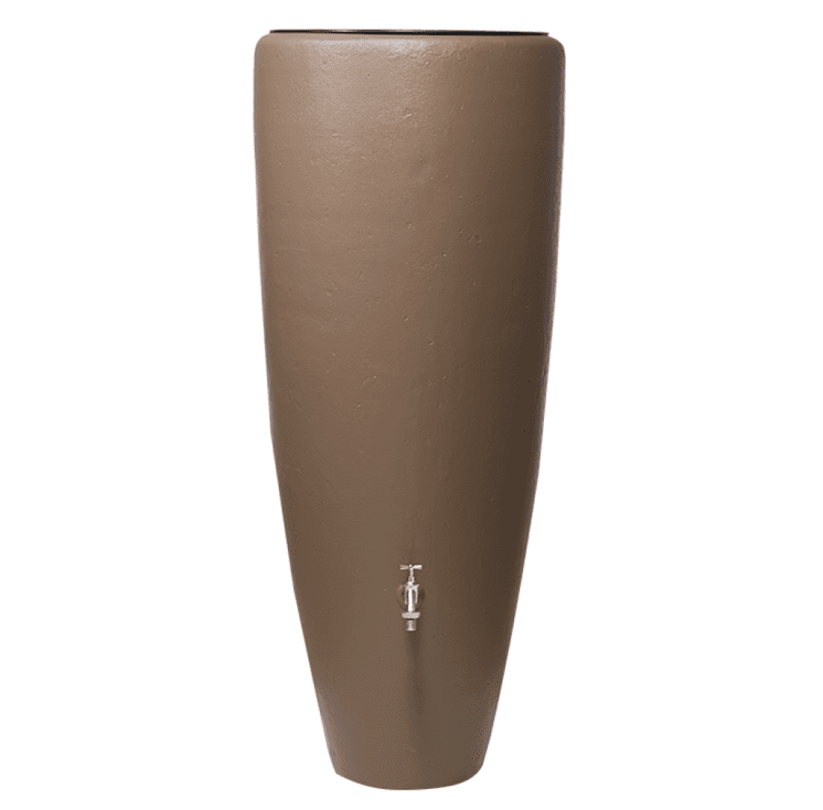300L 2 IN 1 Water Tank in Taupe Brown Graf