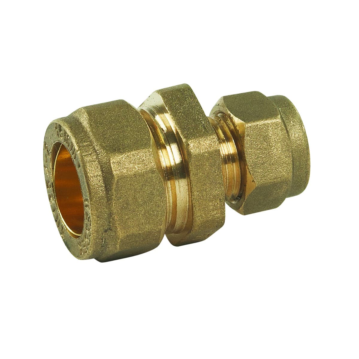 Travis Perkins Compression Straight Reducing Coupler 28mm x 22mm