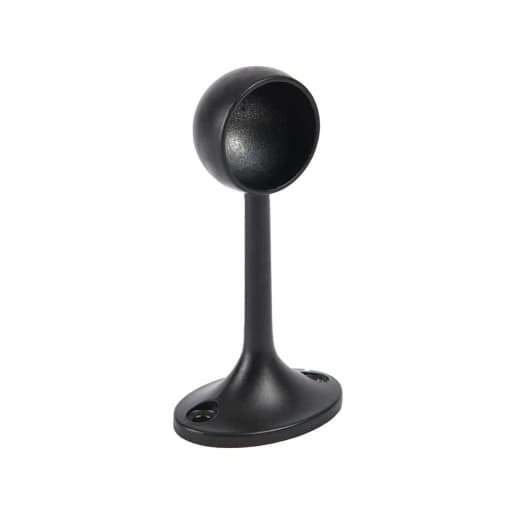 Rothley Deluxe End Bracket 25mm Matt Black