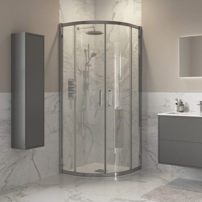 Max8plus 800x800mm 2 Door Quadrant